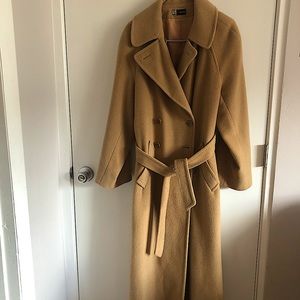 S by Searle 100% camel hair coat